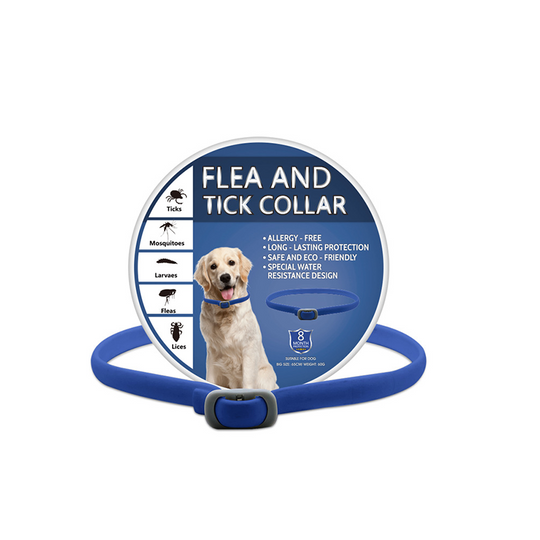 LIMITED TIME 50% OFF!🎁50K+ SOLD!🏆 Natural Essential Oil Pet Pest Repellent Collar - Adjustable Fit &amp; Lightweight