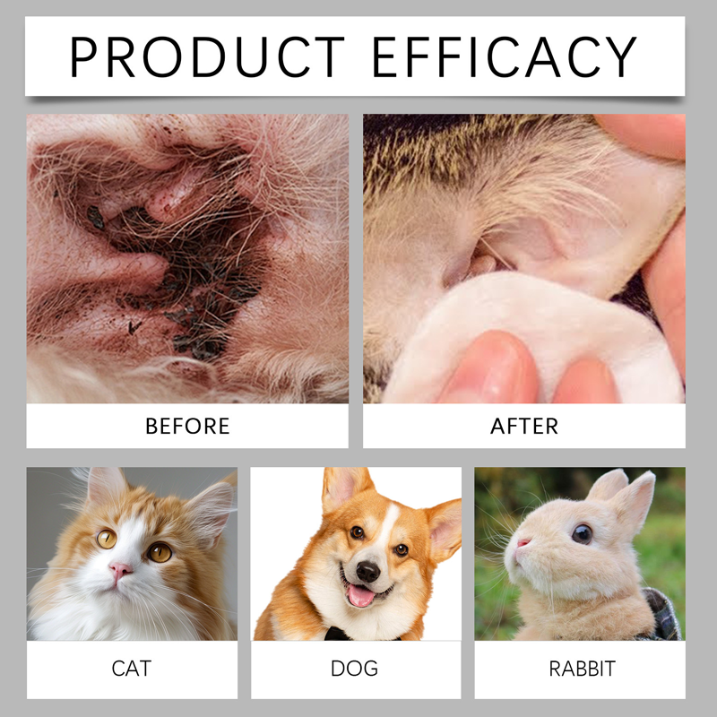 Pet Ear Pro Drops for Cats & Dogs