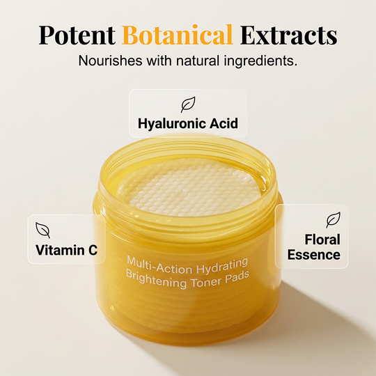 Multi-Action Hydrating Brightening Toner Pads