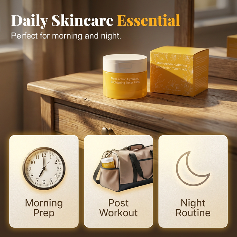 Multi-Action Hydrating Brightening Toner Pads