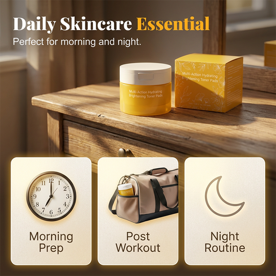 Multi-Action Hydrating Brightening Toner Pads