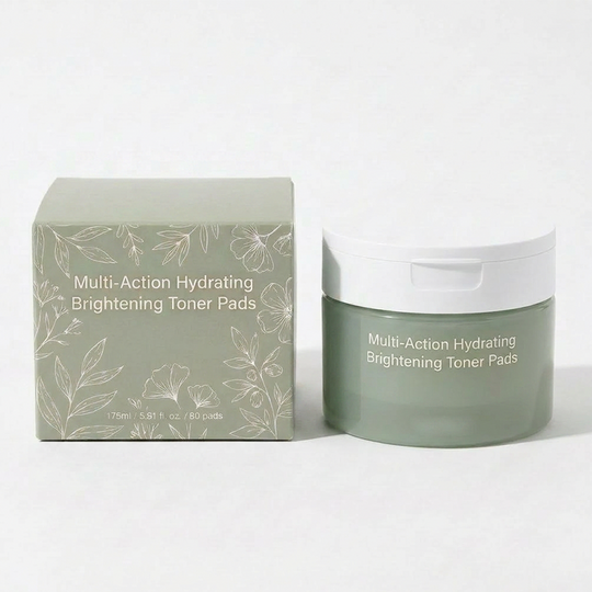 Multi-Action Hydrating Brightening Toner Pads
