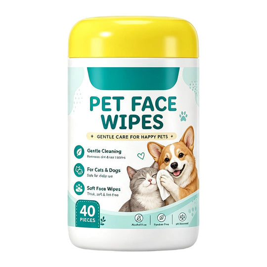 🏠 LIMITED-TIME 40% OFF! ✨ Gentle Pet Tear Stain Remover Wipes