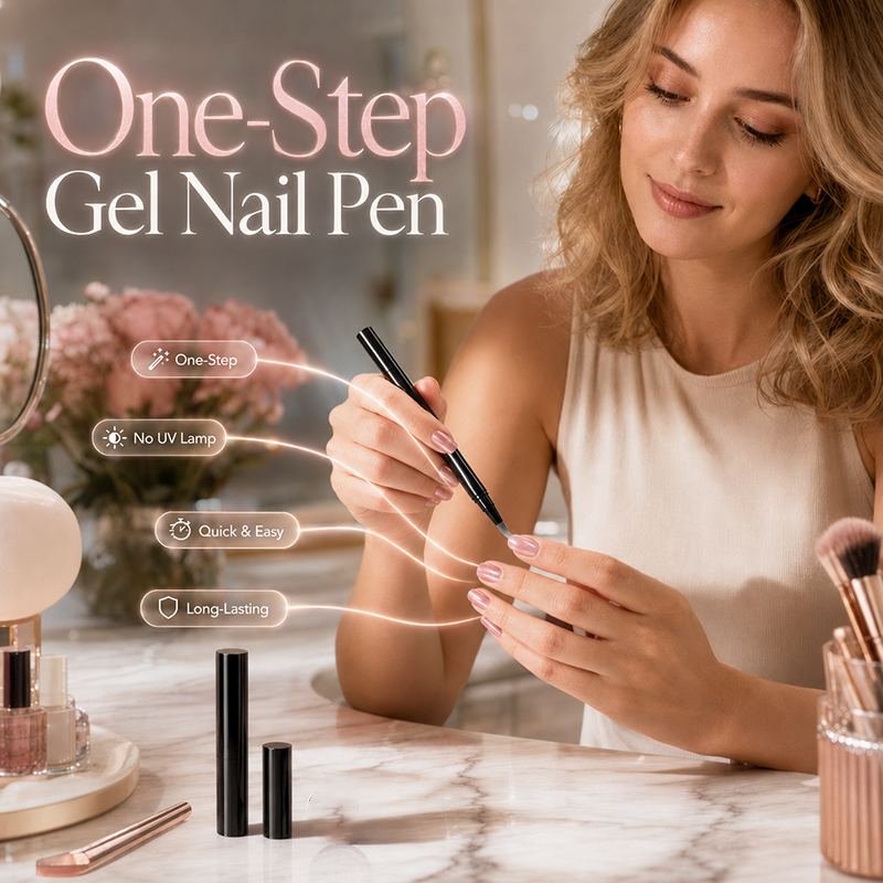 Solid &amp; Cat Eye One-Step Gel Nail Polish Pen
