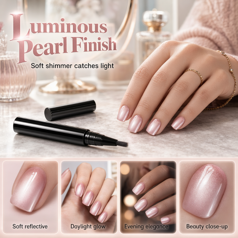 Solid &amp; Cat Eye One-Step Gel Nail Polish Pen