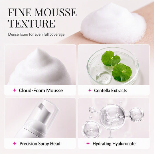 Gentle Hair Removal Mousse – Quick Results, Hydrating Formula, Fine Mousse Texture – Perfect for Body Care! 🛁