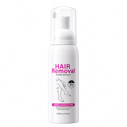 Gentle Hair Removal Mousse – Quick Results, Hydrating Formula, Fine Mousse Texture – Perfect for Body Care! 🛁