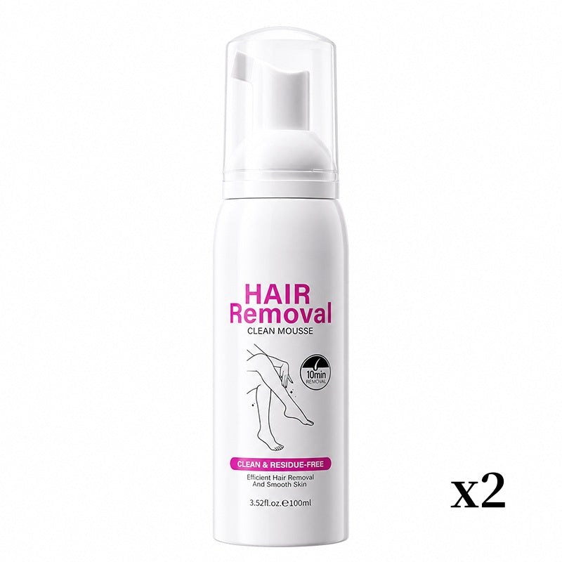 Gentle Hair Removal Mousse – Quick Results, Hydrating Formula, Fine Mousse Texture – Perfect for Body Care! 🛁