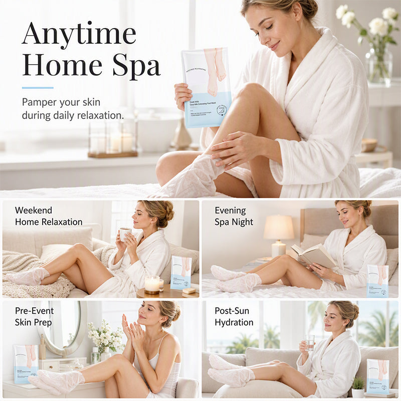 🏠 LIMITED-TIME 50% OFF! ✨Deep Moisture Hand Foot Masks