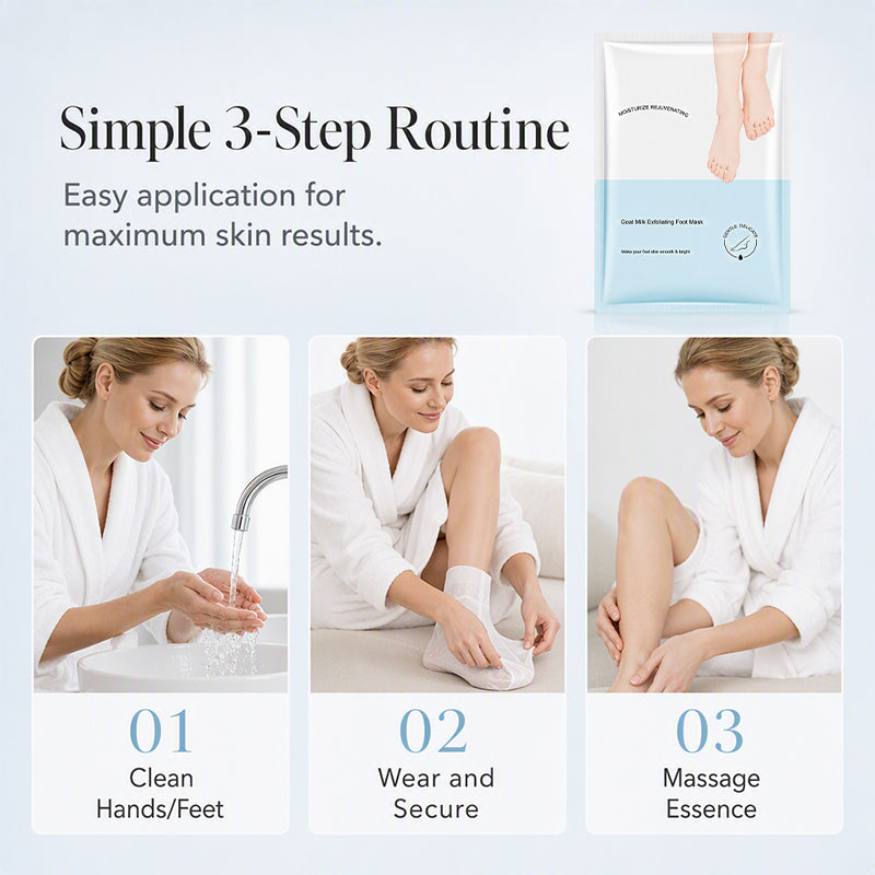 🏠 LIMITED-TIME 50% OFF! ✨Deep Moisture Hand Foot Masks