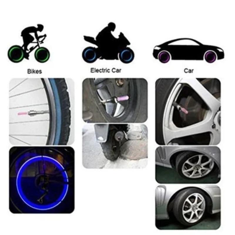 🥳2026 HOT SALE🥳💞50K+ SOLD! 🚗✨LED Tyre Lights – Weatherproof, motion‑activated &amp; long battery life. Turns heads &amp; keeps you safe at night – fits cars, bikes &amp; motorcycles! ⚡🛡️