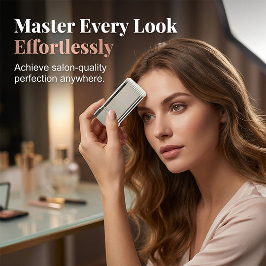 ✨💇‍♀️ Portable Hair Finishing Stick with Comb – Flyaway Smoothing &amp; Baby Hair Styler