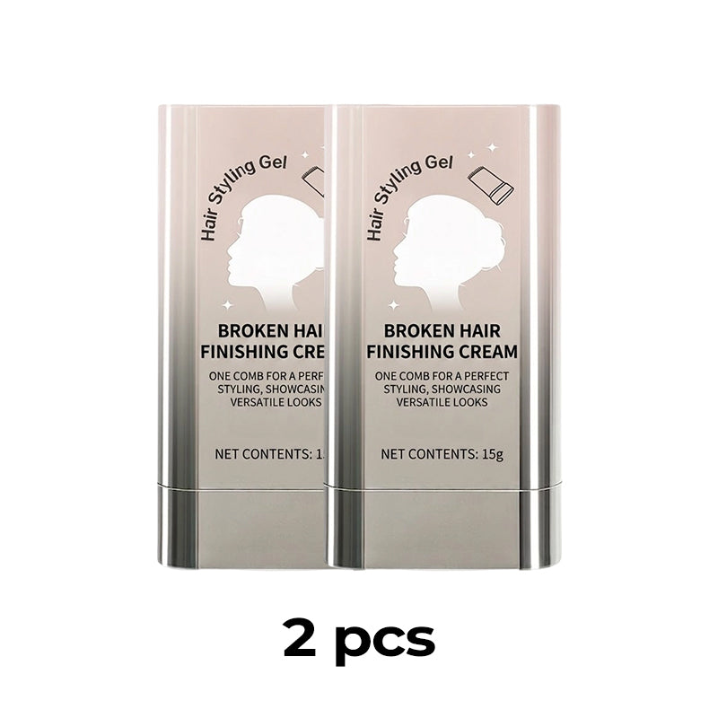 ✨💇‍♀️ Portable Hair Finishing Stick with Comb – Flyaway Smoothing &amp; Baby Hair Styler