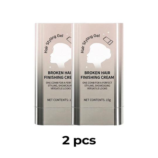 ✨💇‍♀️ Portable Hair Finishing Stick with Comb – Flyaway Smoothing &amp; Baby Hair Styler