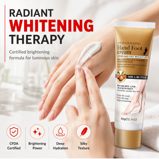 Foot care cream, moisturizing anti-crack foot cream, exfoliating foot care cream, suitable for foot care needs