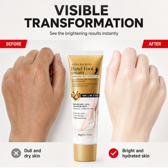 Foot care cream, moisturizing anti-crack foot cream, exfoliating foot care cream, suitable for foot care needs