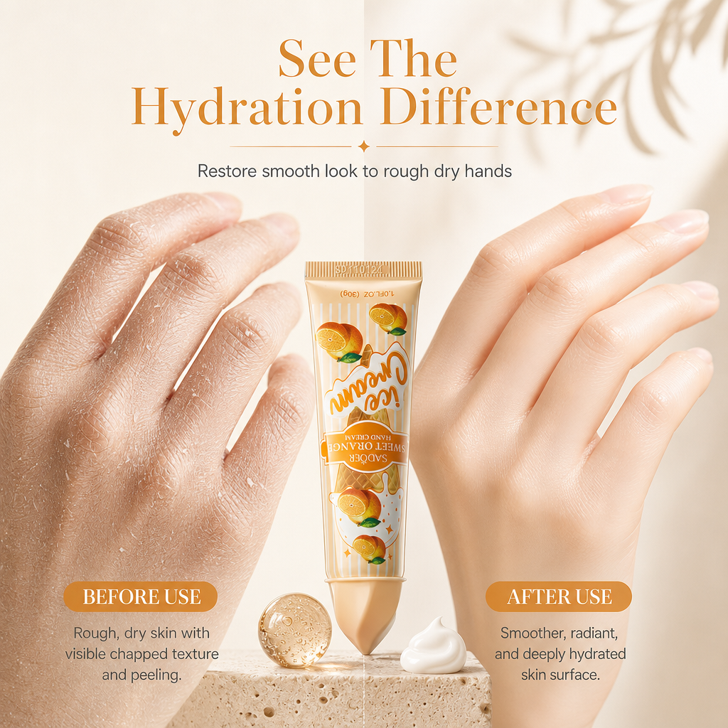 Hydrolyzed Collagen Hand Cream – Lightweight Moisture for Dry Skin