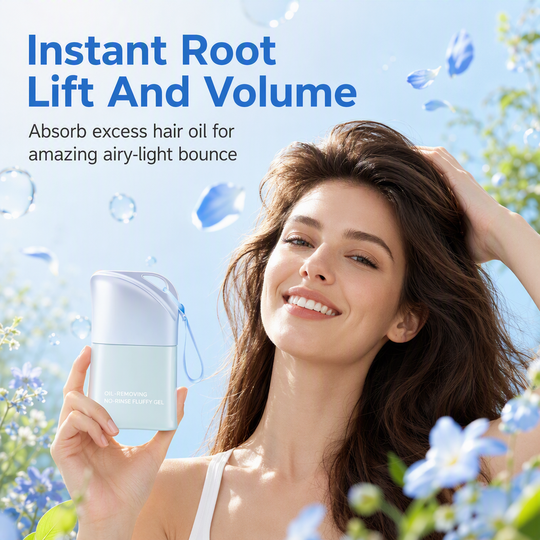 💇 Root Volumizing Gel Comb | No-Rinse