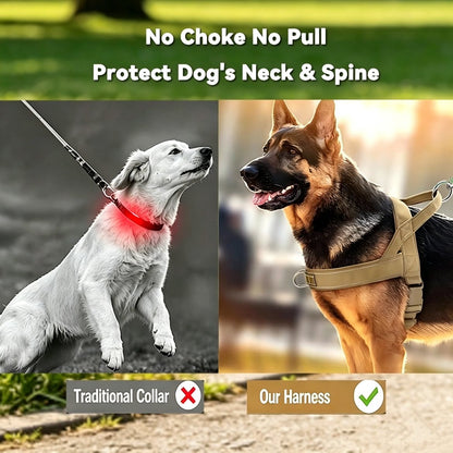 ✨Pawve™ No-Pull Dog Harness – Vet-Approved Comfort, Chafe-Free & Escape-Safe | Lightweight, Adjustable & Perfect for Every Walk🐕